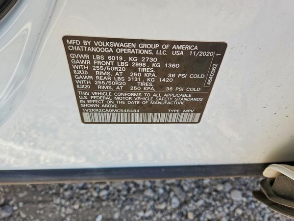 2021 VOLKSWAGEN ATLAS
