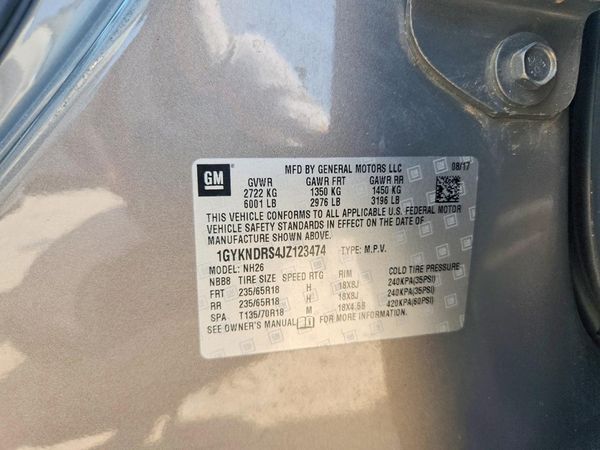 2018 CADILLAC XT5