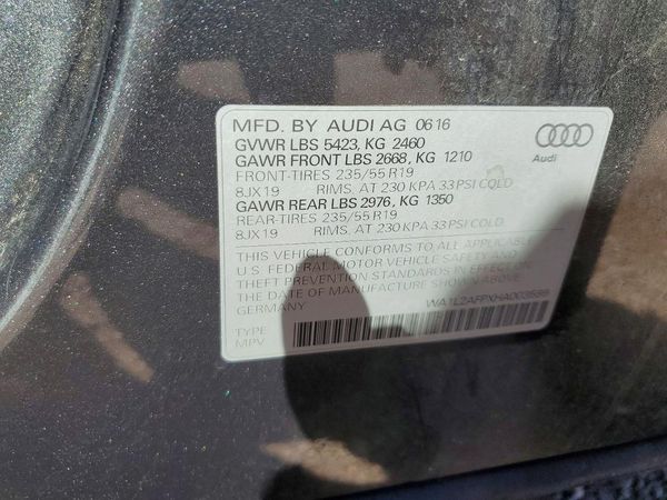 2017 AUDI Q5 quattro Premium Plus