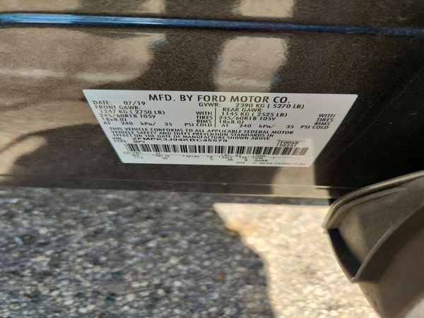 2019 FORD EDGE SEL