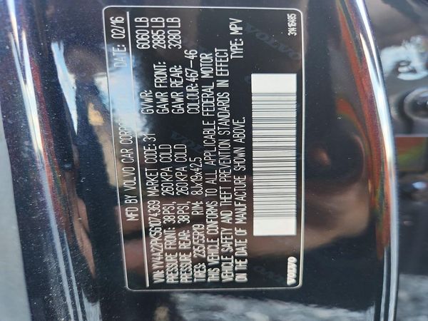 2016 VOLVO XC90 SV42 Momentum