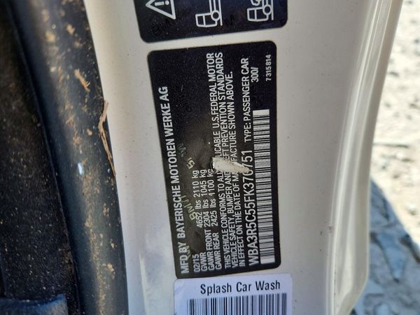 2015 BMW 4 SERIES xDrive — VINS