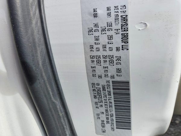 2014 DODGE GRAND CARAVAN SE — VINS