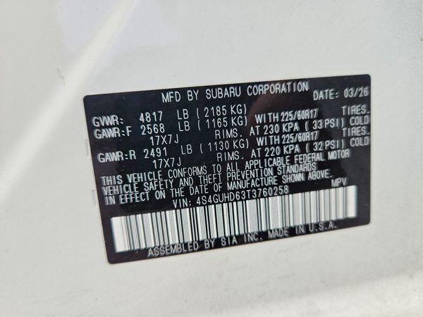 2026 SUBARU CROSSTREK Premium