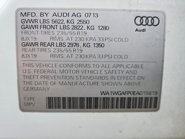 2014 AUDI Q5