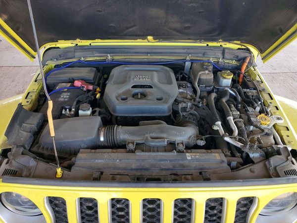 2023 JEEP WRANGLER Sahara 4XE — Engine bay