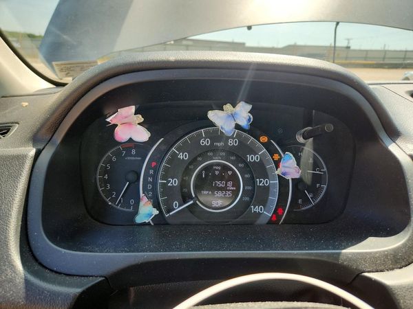 2012 HONDA CRV EX-L — ODOM