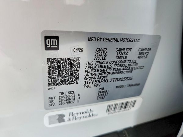 2026 CADILLAC ESCALADE Sport+Touring Pkg