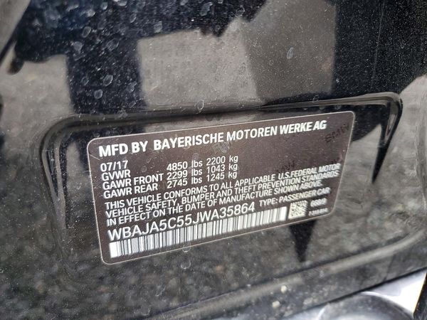 2018 BMW 530