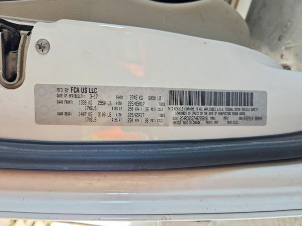 2017 DODGE GRAND CARAVAN SXT