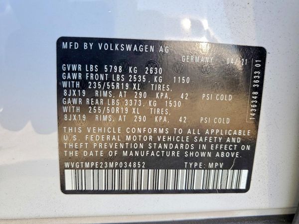 2021 VOLKSWAGEN ID.4