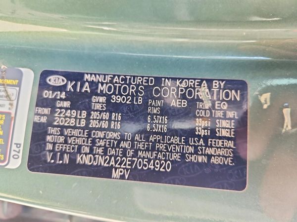 2014 KIA SOUL GL(BASE)