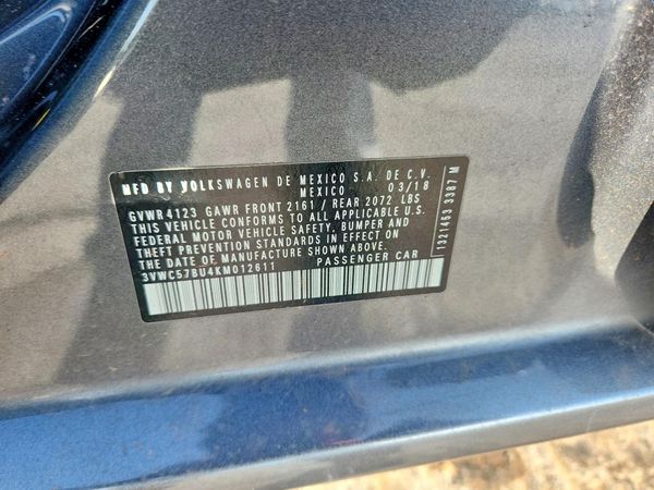 2019 VOLKSWAGEN JETTA S, SE, R-Line