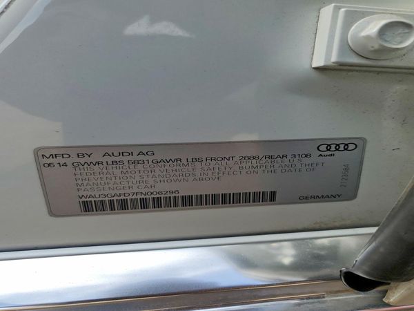 2015 AUDI A8 L