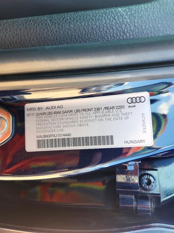 2018 AUDI A3