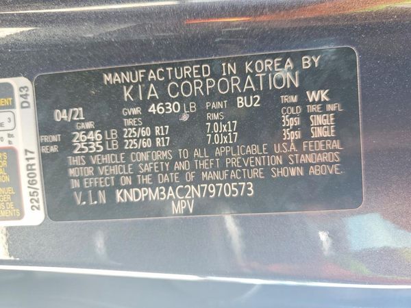 2022 KIA SPORTAGE