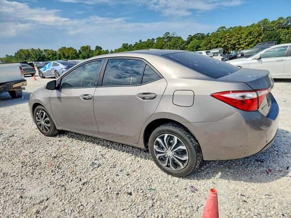 2016 TOYOTA COROLLA L/LE