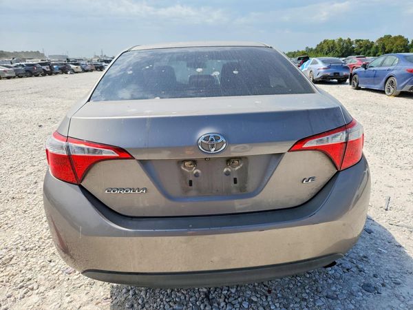 2016 TOYOTA COROLLA L/LE