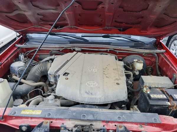 2012 TOYOTA TACOMA — Engine bay