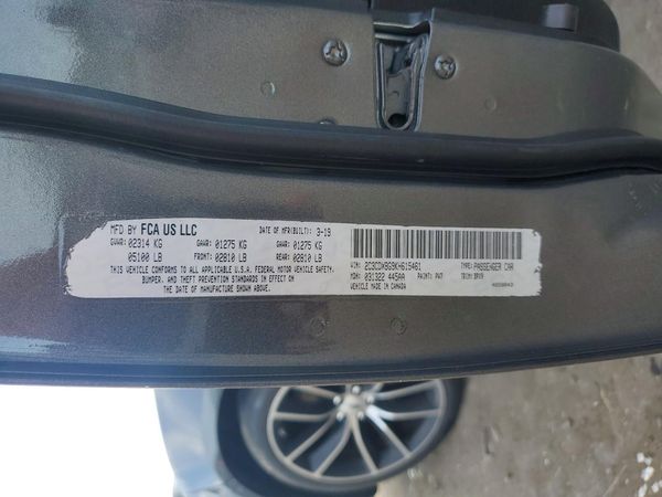 2019 DODGE CHARGER SXT