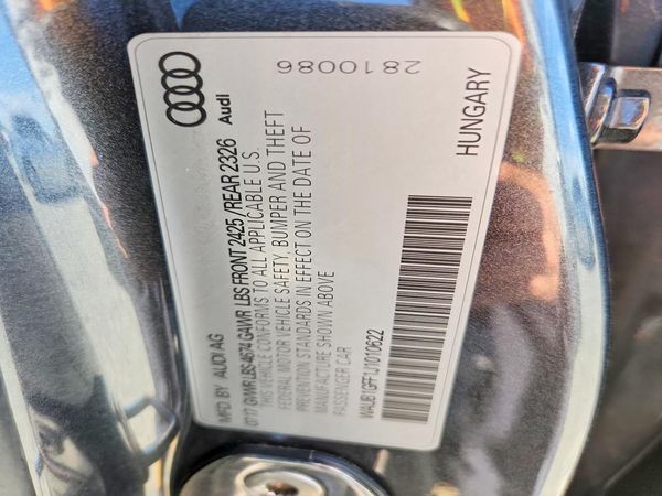 2018 AUDI S3