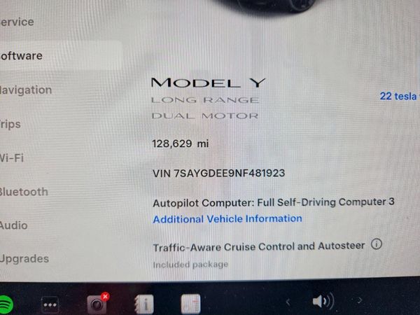 2022 TESLA MODEL Y