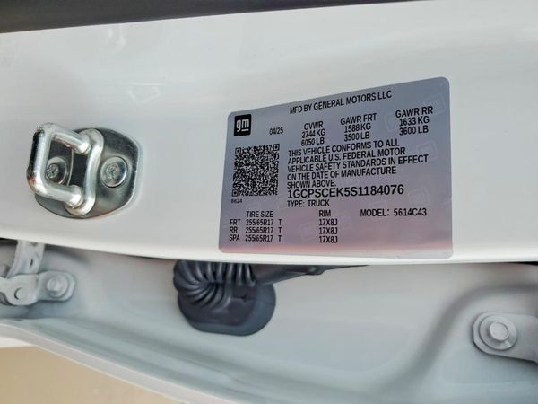 2025 CHEVROLET COLORADO