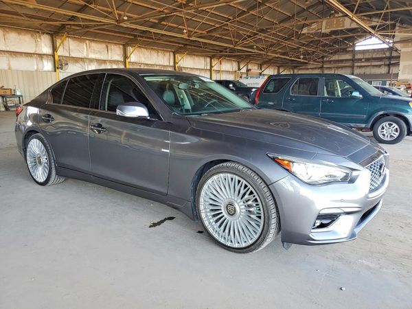 2023 INFINITI Q50 Luxe — Passenger 3/4