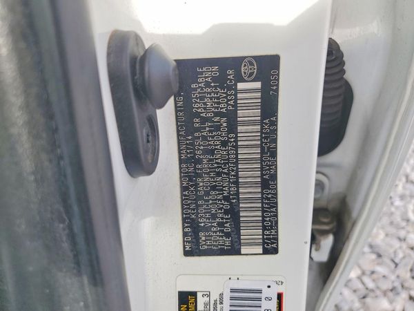 2015 TOYOTA CAMRY