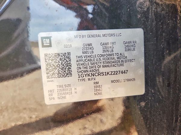 2019 CADILLAC XT5 Luxury