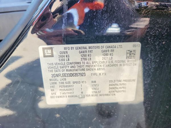 2013 CHEVROLET EQUINOX