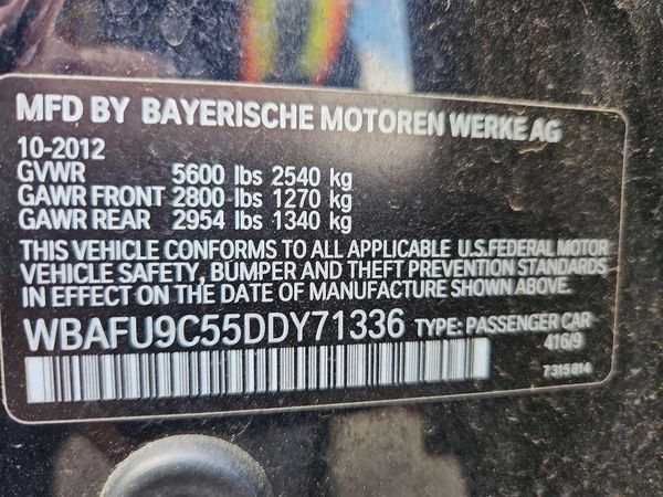 2013 BMW 550