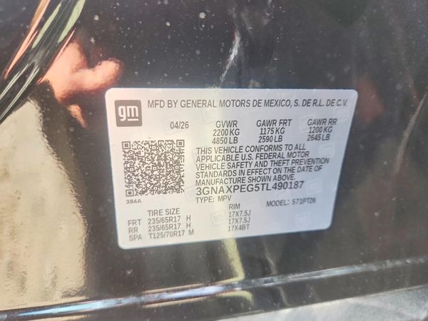 2026 CHEVROLET EQUINOX