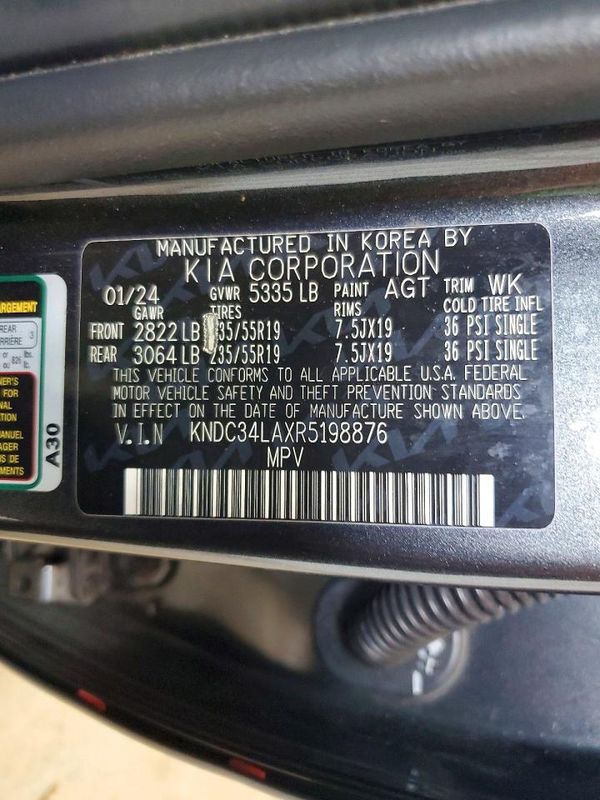 2024 KIA EV6 Light, Wind