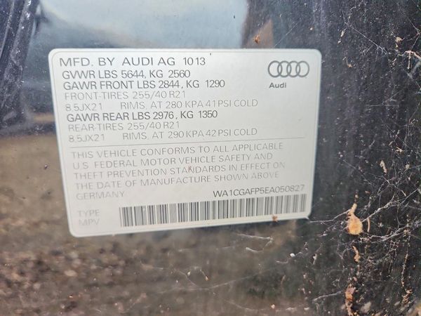 2014 AUDI SQ5
