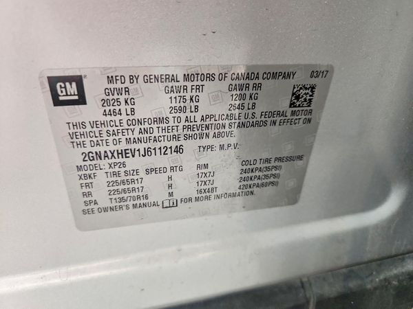 2018 CHEVROLET EQUINOX