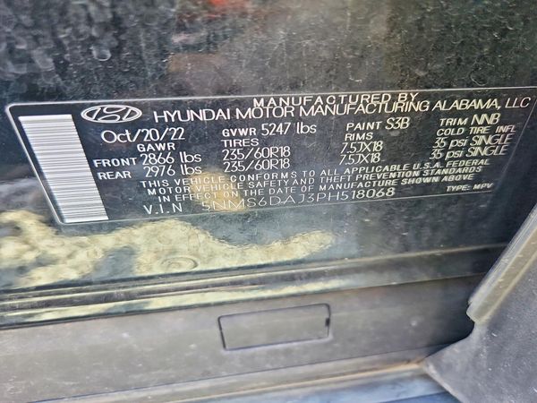2023 HYUNDAI SANTA FE