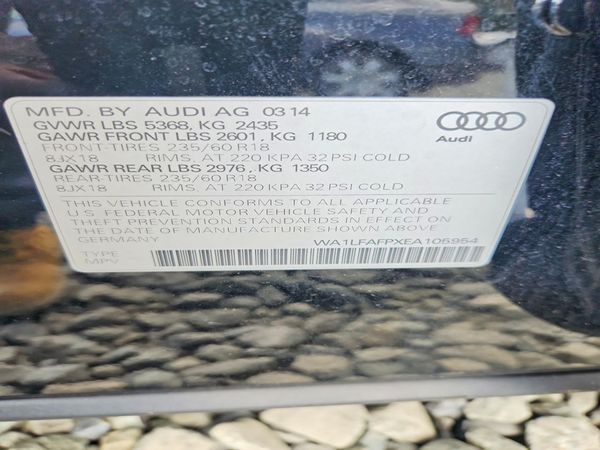 2014 AUDI Q5