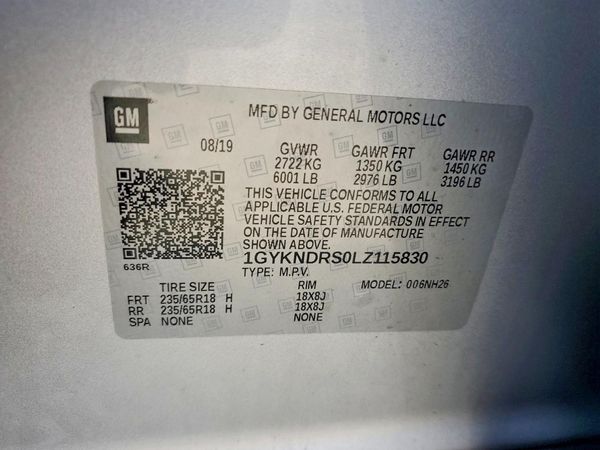 2020 CADILLAC XT5