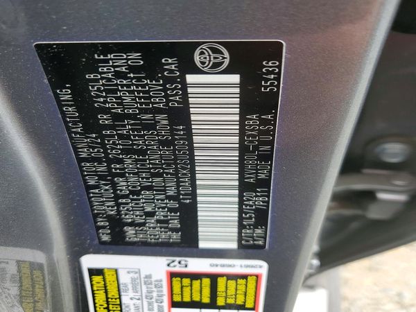 2025 TOYOTA CAMRY
