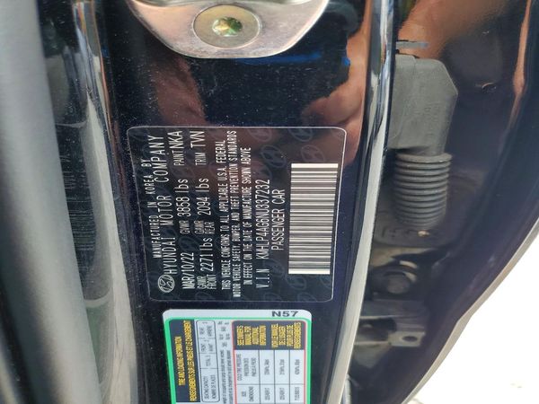 2022 HYUNDAI ELANTRA