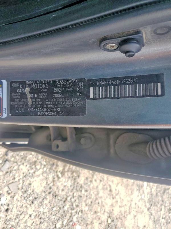 2015 KIA FORTE