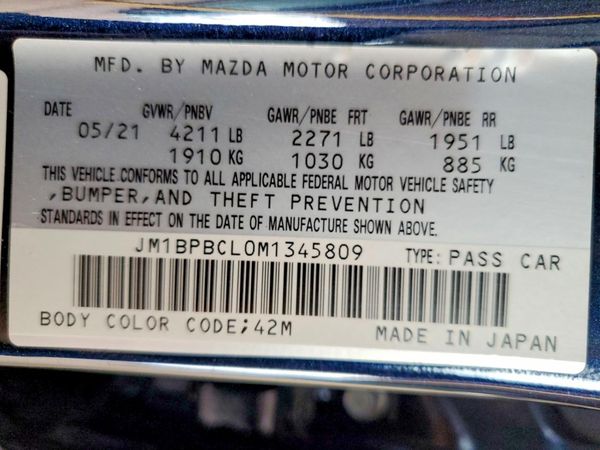 2021 MAZDA 3