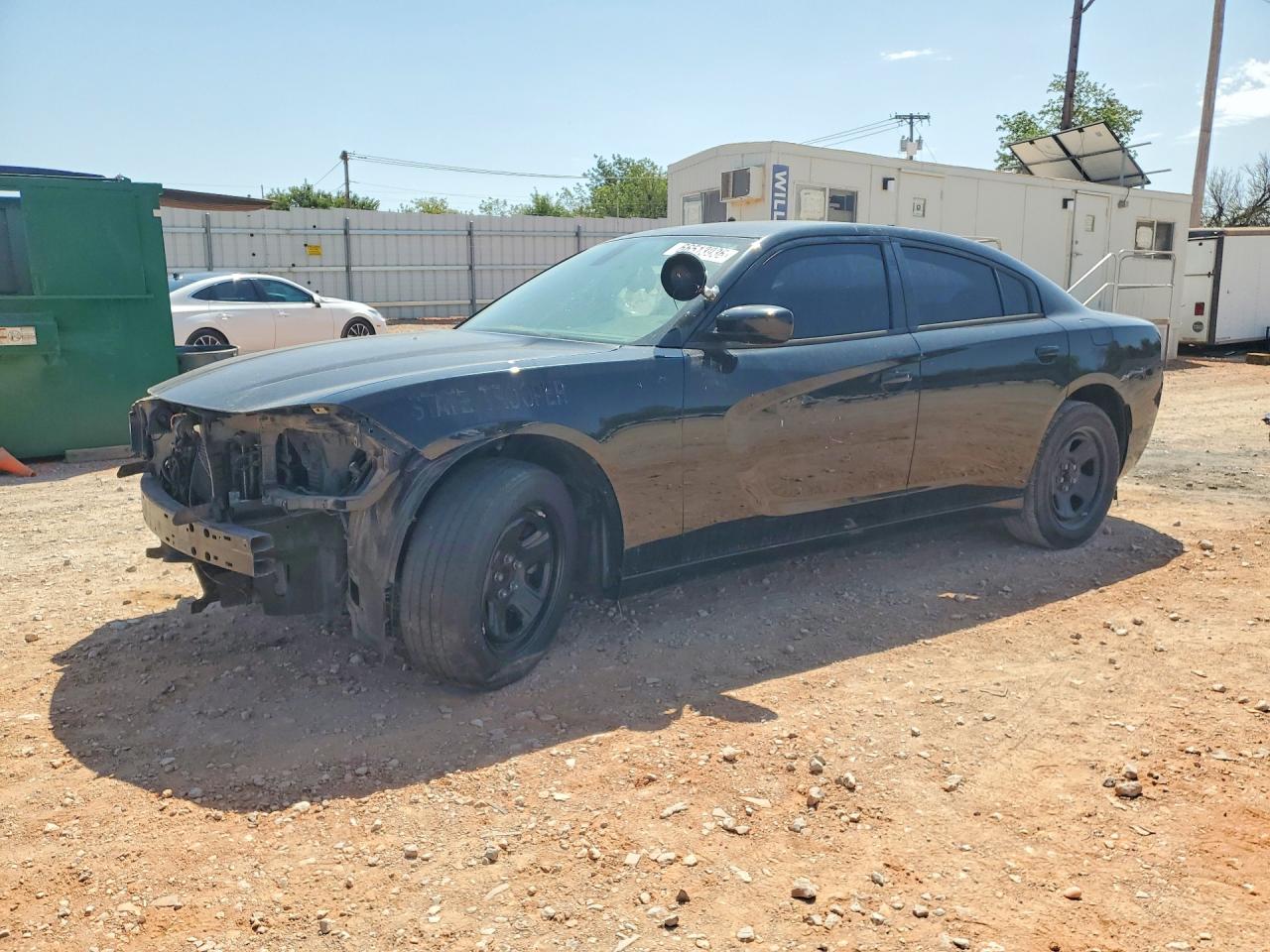 2018 DODGE CHARGER Police — Front 3/4