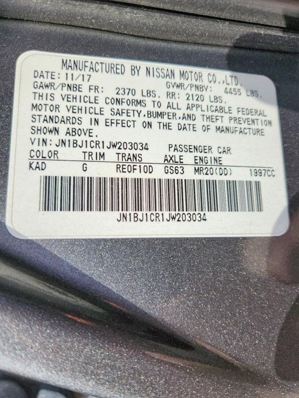 2018 NISSAN ROGUE SPORT