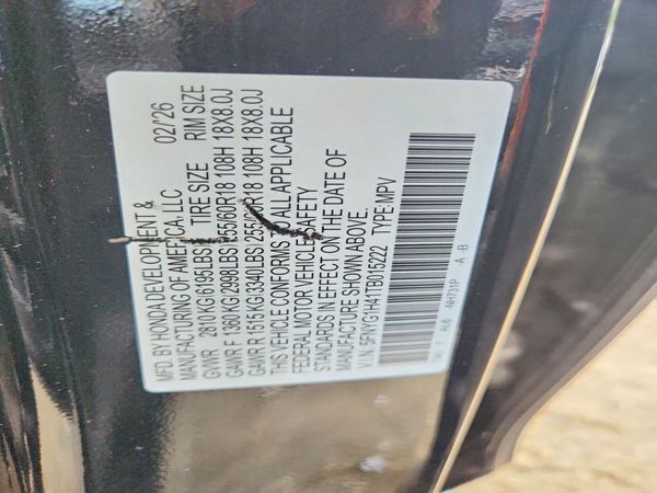 2026 HONDA PILOT