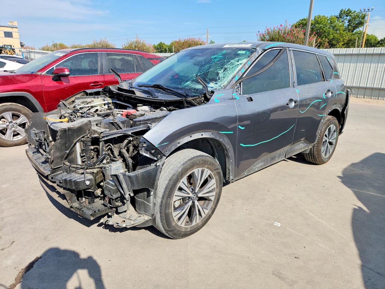 2021 NISSAN ROGUE SV — Front 3/4