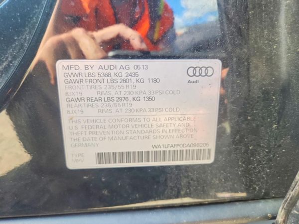 2013 AUDI Q5