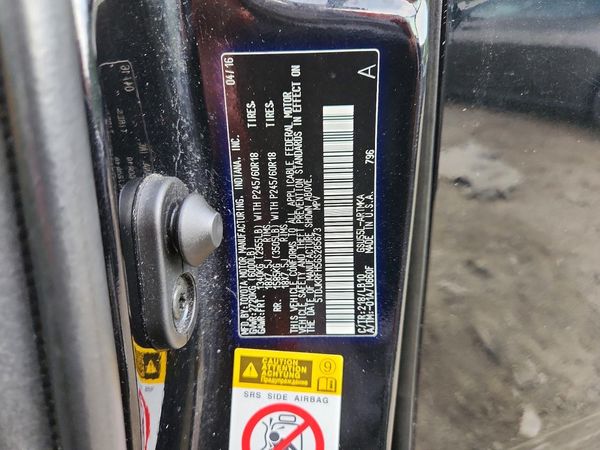 2016 TOYOTA HIGHLANDER Base/Hybrid