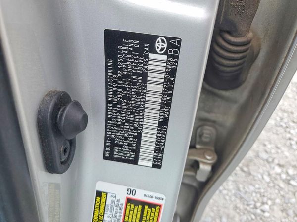 2019 TOYOTA COROLLA L/LE/SE/XLE/XSE